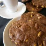 Cookies de Chocolate com Amendoim