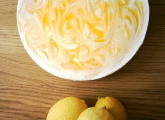 Cheesecake de Limão com limões